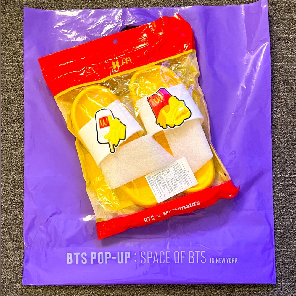 BTS x McDonalds Melting Slides